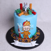 D.3.b BUGS BUNNY & ELMER - Children Birthday Cakes - WILTON PATISSERIE